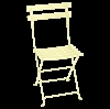 Fermob bistro havestol - pulverlakeret metal - Frosted lemon 