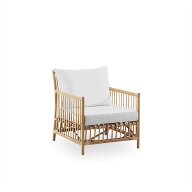 Sika design Caroline loungestol i rattan. 