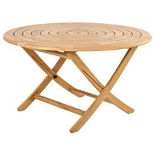Rundt havebord i træ - Alexander rose - bordet kan foldes
