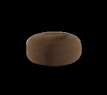 Cane-line Circle fodskammel - Ekstra stor - Umber Brown - med quick dry skum