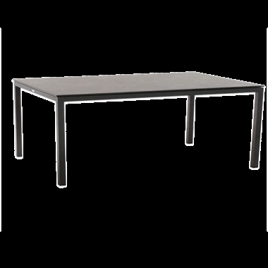 Mandalay Elba havebord L197 cm - antracit med HPL