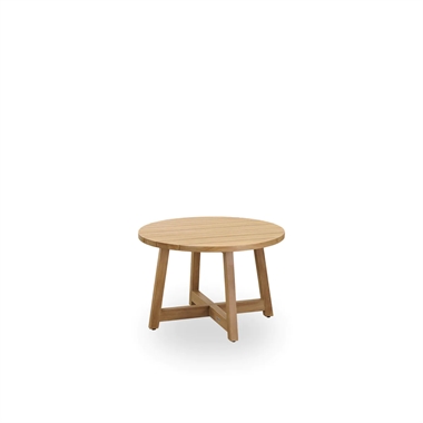 Sika design Victor loungebord - ø 75 cm - Teak - outdoor