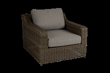 Brafab Glendon loungestol - Dark brown flet 