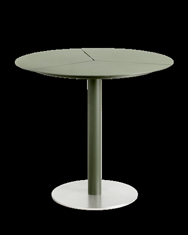 Brafab Peace cafebord - ø80 cm - Nordic green - Aluminium 