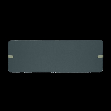 Fermob hynde til Luxembourg bænk -  color mix 106x35 cm Dralon stof - Night Blue