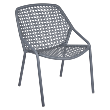 Fermob croisette havestol i farven storm grey