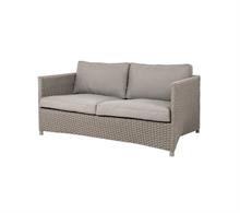 Cane-line Diamond loungesofa i rope flet - 2 pers. sofa - inkl. hynde 