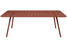 Fermob Luxembourg havebord 207x100 cm - red ochre 
