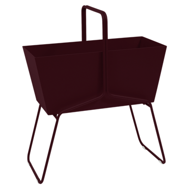 Fermob plantekasse - high planter - Black cherry 