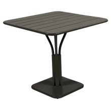 Fermob havebord 80x80 cm sort 