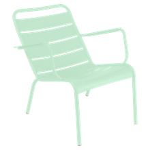 Fermob luxembourg loungestol - low armchair i opaline green