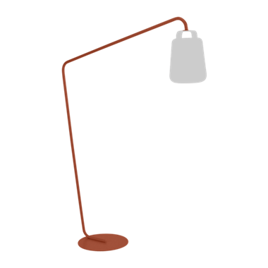 Fermob stander til balad lampe - offset stand - red ochre