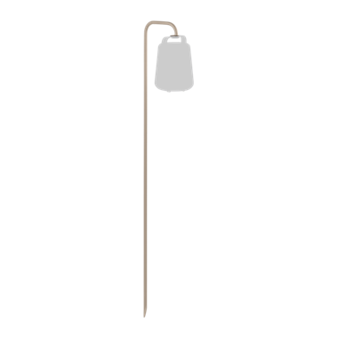 Fermob spike stand - jordspyd til Balad lampen - nutmeg