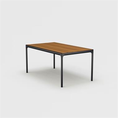 Houe Four havebord med bambus top - 160 x 90 cm