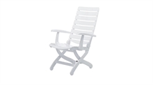Kettler Tiffany havestol med funktion - hvid