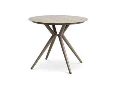 Lexpo Corfu havebord ø90 cm - brown