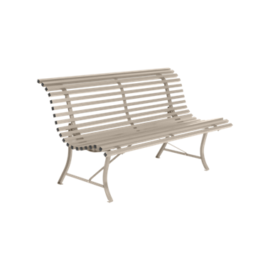 Fermob Louisiane havebænk - 150 cm - Nutmeg