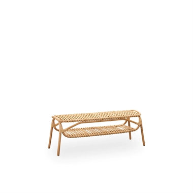 Sika Design Machiya bænk i rattan.