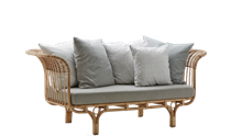 Rattansofa belladonna Sika design