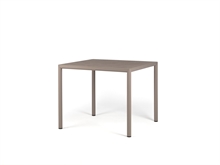 havebord 90x90 - nardi Piave i farven tortora