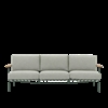 Muuto Setttle loungesofa 3 pers. - Ribbed weave 2 / Dark green