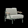 Muuto Settle loungestol - Dark green 