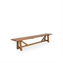 Havebænk i teak - 220 cm - Sika design George