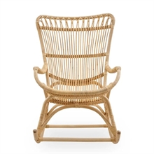Sika design Monet gyngestol i naturligt rattan. 