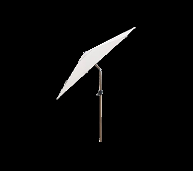 Cane-line sunshade parasol med tilt - dusty white wood look