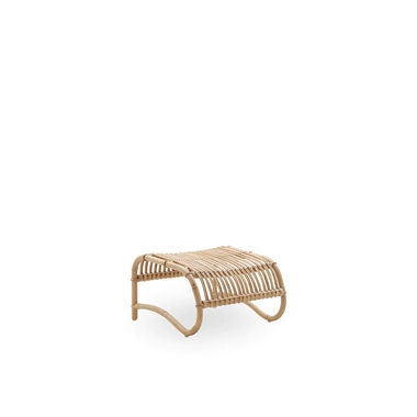 Sika design Teddy fodskammel - naturligt rattan. 