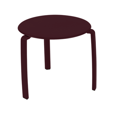 Fermob Alize sidebord ø 48 cm - Black cherry