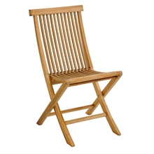 Brafab Turin havestol i teak - foldbar 