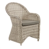 Brafab Paulina havestol - polyrattan i beige   