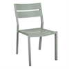Brafab Delia havestol uden armlæn - Stabelbar - Dusty green