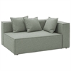 Brafab Muki loungesofamodul - Venstre - Sea green