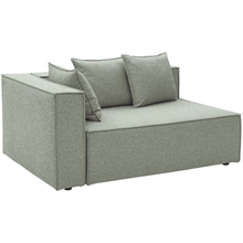 Brafab Muki loungesofamodul - Højre - sea green