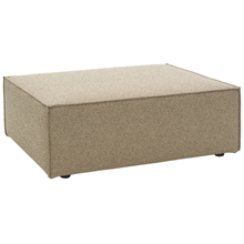 Brafab Muki puf - Lys taupe