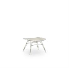 Smuk hvid skammel til haven - sika design monet