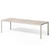 Nardi Tevere Laminat havebord med udtræk - Corda - 211/275 x 100 cm