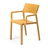 Nardi Trill havestol - senape - stabelbar 
