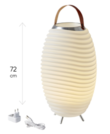 Kooduu lampe og vinkøler med højtaler - Synergy 65 S