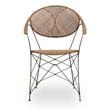 Sika design Funky kurvestol - i farven hasselnød