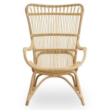 Sika-Design Monet kurvestol - naturlig rattan - Sika design originals